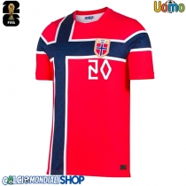 Maglie da calcio Norvegia Antonio Nusa #20 Prima Maglia Mondiali 2026  Manica Corta